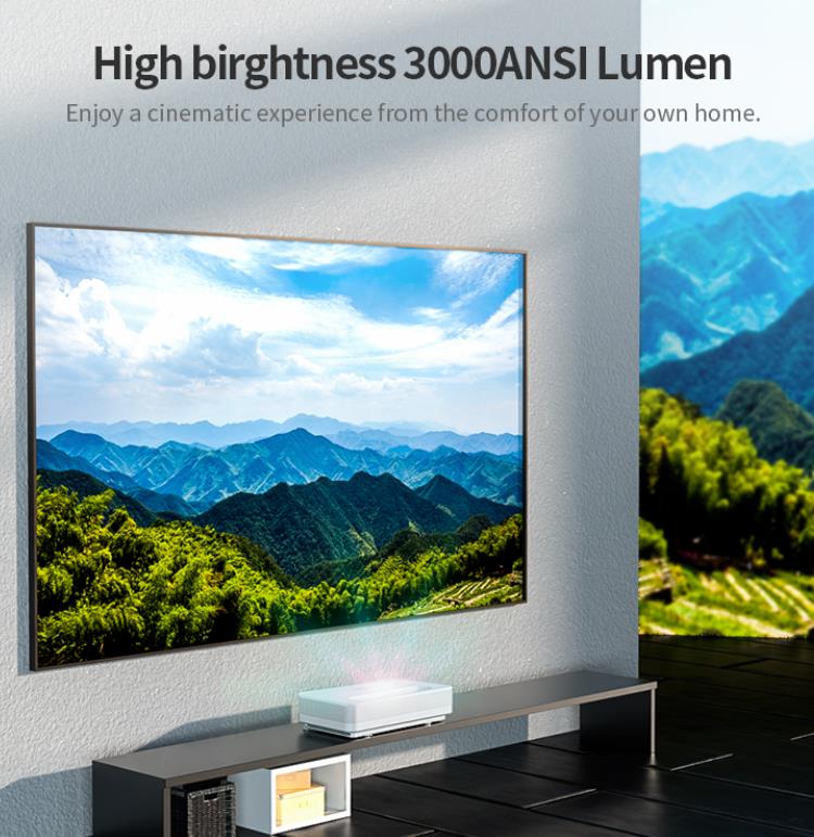 Proyector 4k 3000 lúmenes